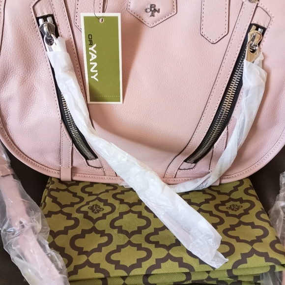 🔵 orYANY Cassandra Pebble Satchel Bag - Picture 3 of 15